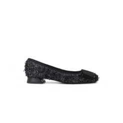 Zapatos de Bailarina Negros Estilo Soubrette