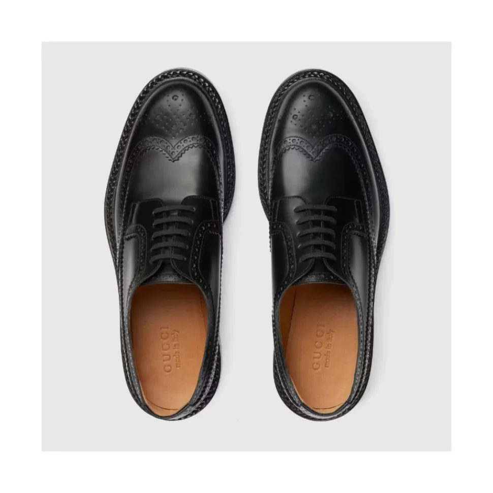 Zapatos de Cordones con Detalles Brogue