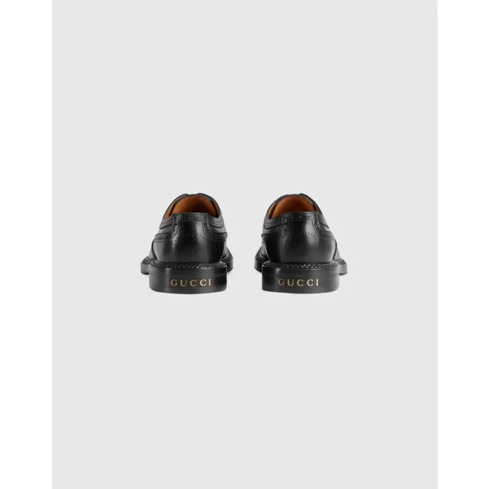 Zapatos de Cordones con Detalles Brogue
