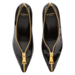 Zapatos de cuña Zip Wedge en cuero de patente