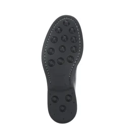 Zapatos de Cuero Negros con Cordones