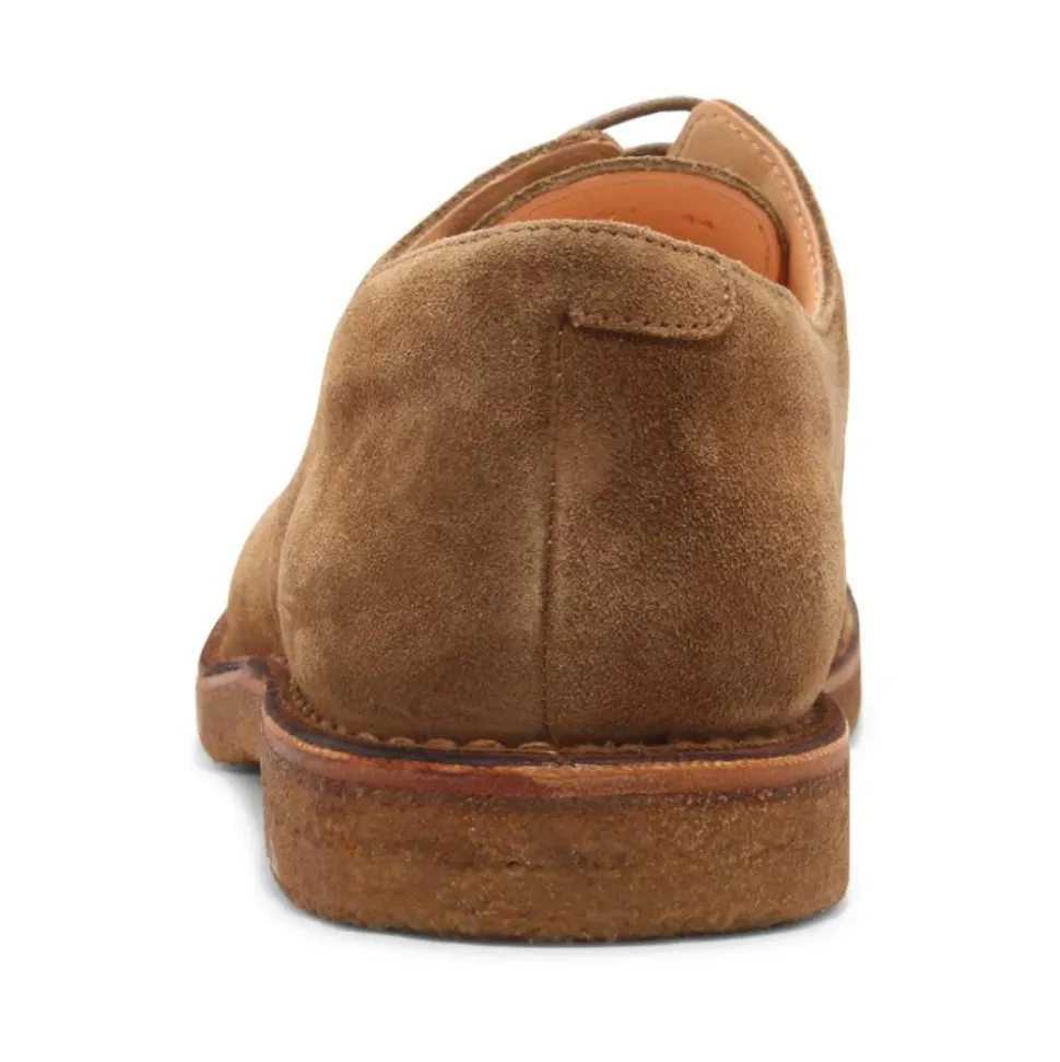 Zapatos de Gamuza Taupe Modelo Carlflex