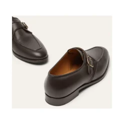Zapatos Derby Clásicos con Detalles de Cuero