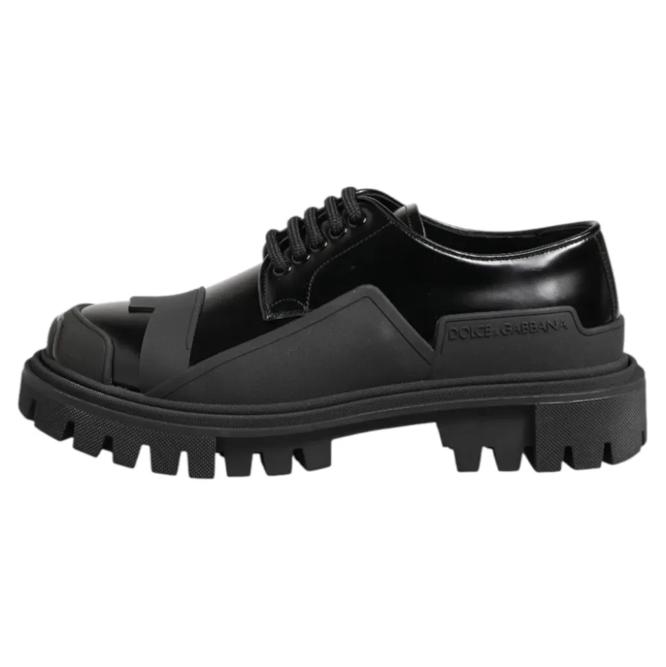 Zapatos Derby Trekking de Piel Charol