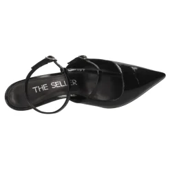Zapatos de Salón con Tira de Piel