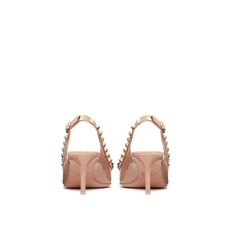 Zapatos de Salón de Piel de Becerro