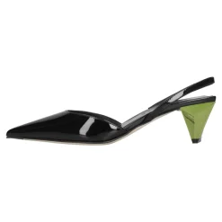 Zapatos de Salón Destalonados de Charol