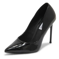 Zapatos de Tacón Alto de Cuero Negro