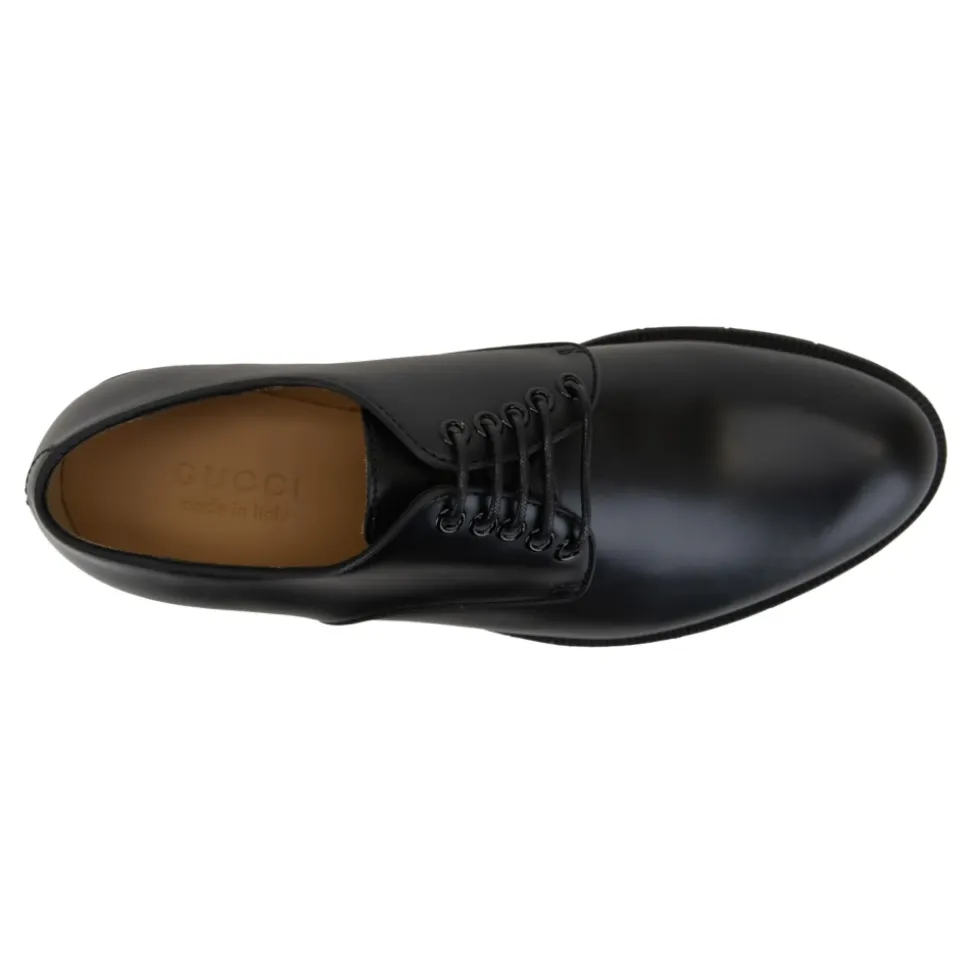 Zapatos de Vestir de Cuero con Cordones