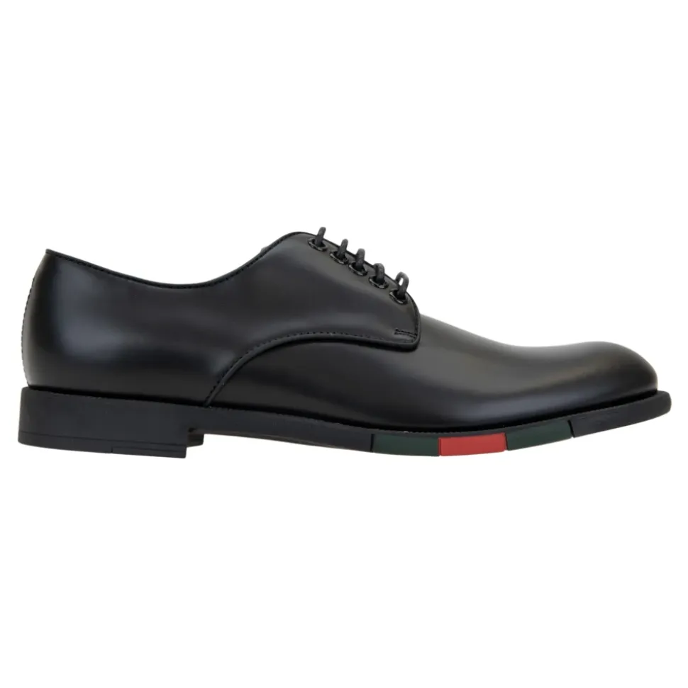 Zapatos de Vestir de Cuero con Cordones