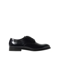Zapatos Formales Clásicos de Cuero con Cordones