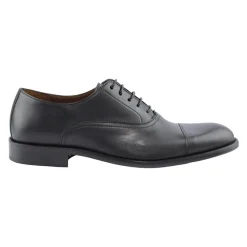 Zapatos Francesina de Becerro Negro