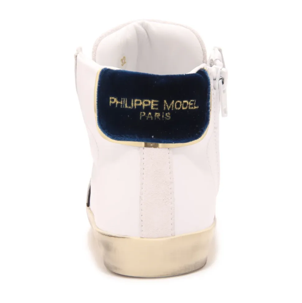 Zapatos Junior Ginevra Bianco Caucho