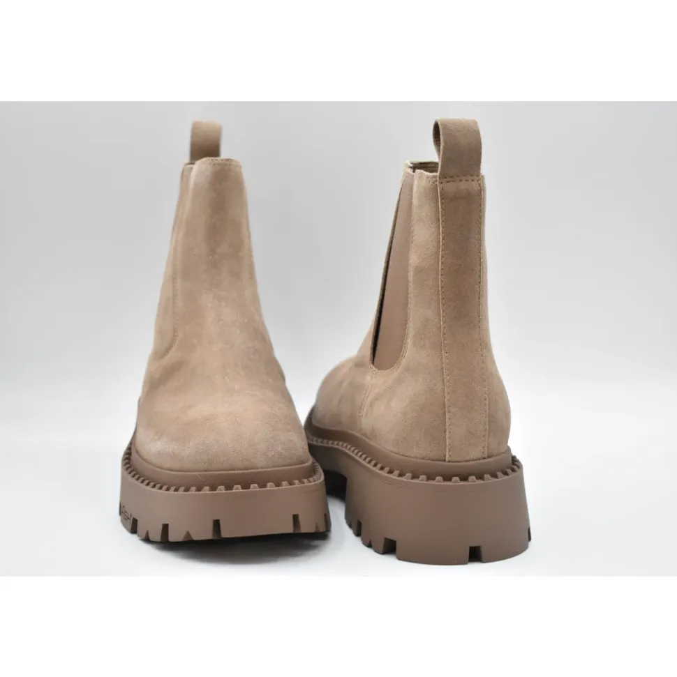 Zapatos Marrones con Cordones para Mujer