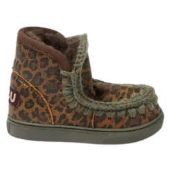Zapatos Planos Manchados Estilo Eskimo