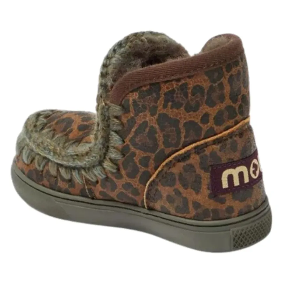 Zapatos Planos Manchados Estilo Eskimo