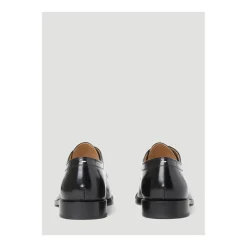 Zapatos Tabi de cuero pulido con cordones