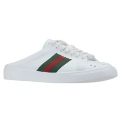 Zuecos de mujer con bandas bicolor