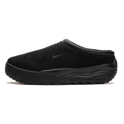 Zuecos Slip-On Modernos Negros